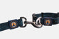 Waterproof Dog Collar and Leash Set - Rock Salt Blue