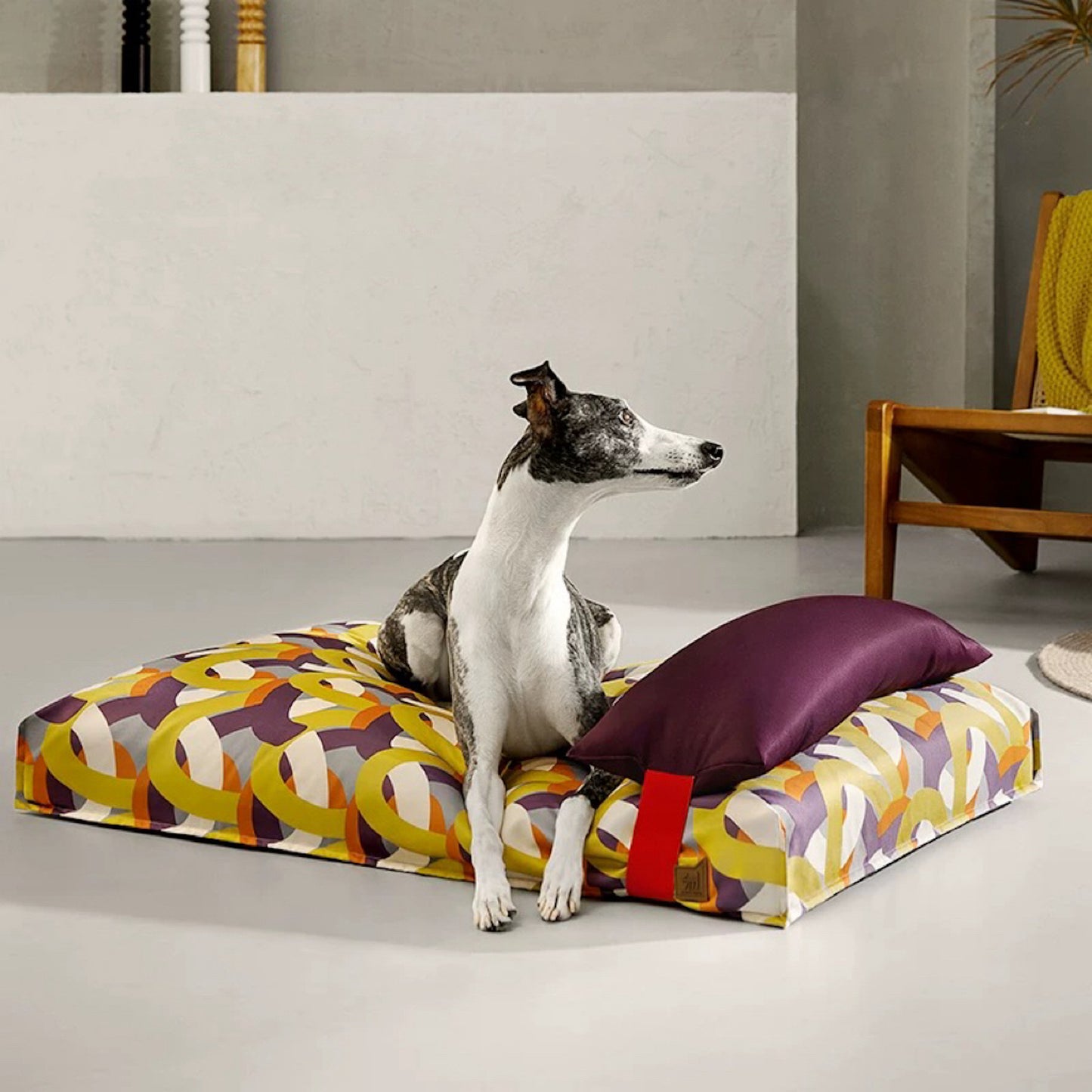 Air Fresh Soft Dog Bed - Morenci Geometry